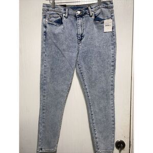 BlankNYC The Great Jones High Rise Skinny Jeans Women's Size 30 Distressed NWT‎